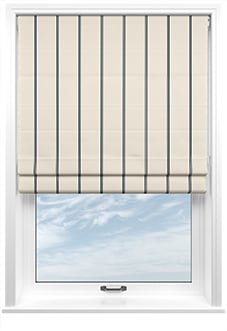 The British Stripe Co. Victoria, Polzeath No.1 - Roman Blind